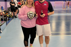 Mixed Doubles Champions: Pamela Hodge & Keegan Friel (Eaglesham)