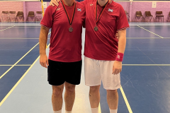 Men's Doubles Runnes Up: Stephen Hendry & Keegan Friel (Eaglesham)