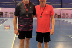 Men's Doubles Consolation Runners Up: Kenny Barton & Simon Wallace