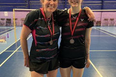 Women's Doubles Consolation Runners Up: Caroline Craig & Amy Craig (Orchardhill)