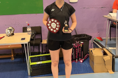 Women's Singles Champion: Ella Haime (Eaglesham)