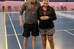 BAlloted Mixed Doubles Consolation Runners Up: Ruairidh Gordon (Shawlands Trinity) & Susan Smith (Old Parish)