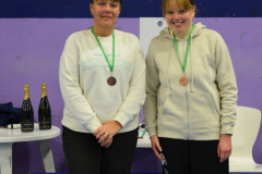 Women's doubles consolation winners